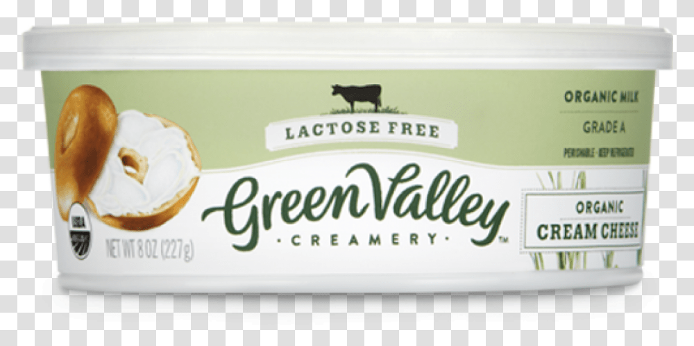 Cream Cheese Lactose Intolerance Cream Cheese, Label, Plant, Food Transparent Png