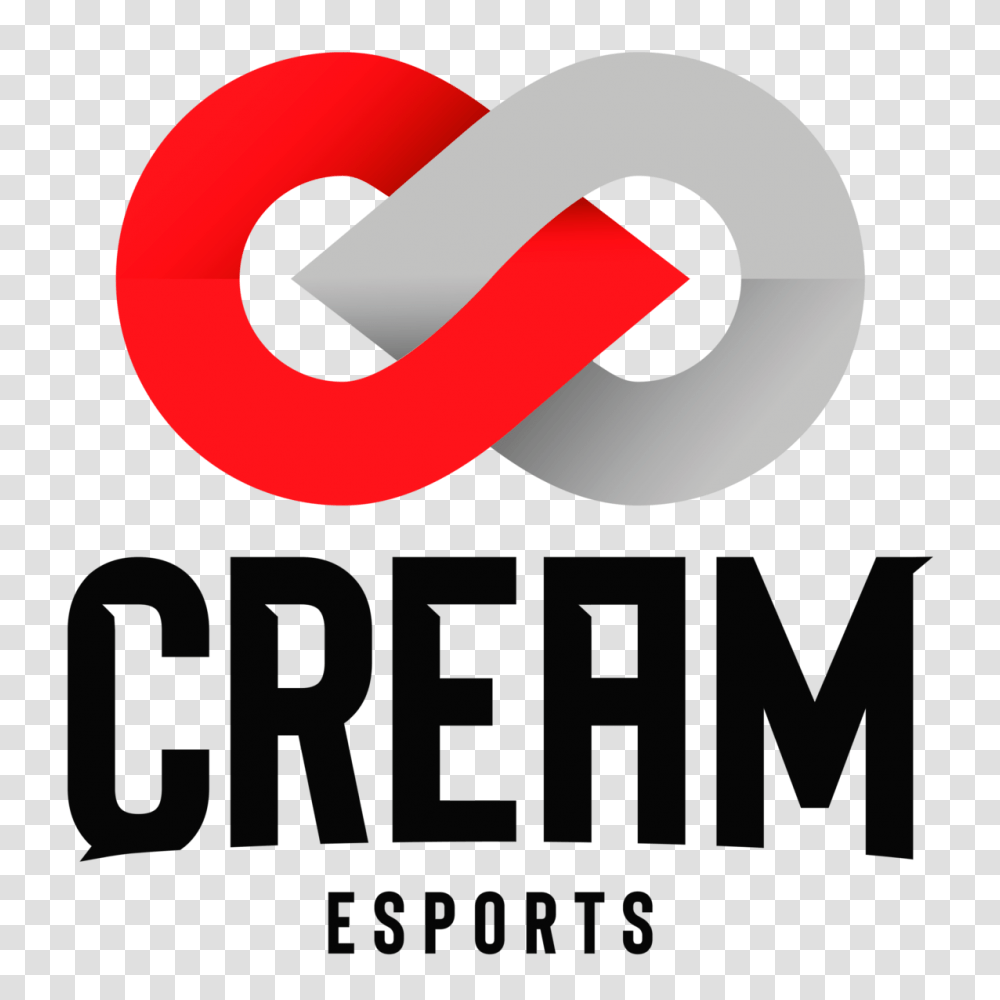 Cream Esports Cream Sport Logo, Word, Alphabet, Text, Tape Transparent Png