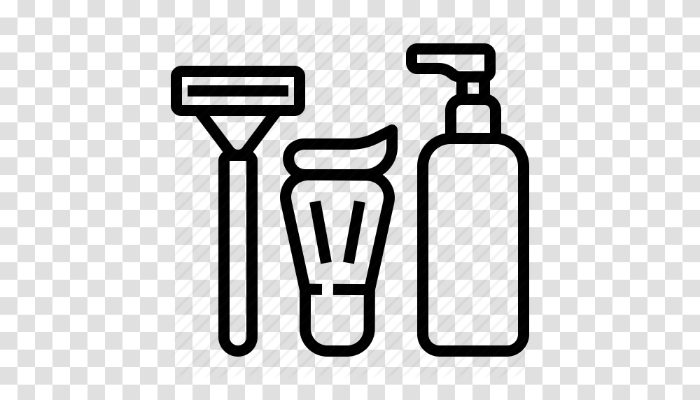 Cream Grooming Lotion Razor Shave Shaving Toiletries Icon, Cowbell Transparent Png
