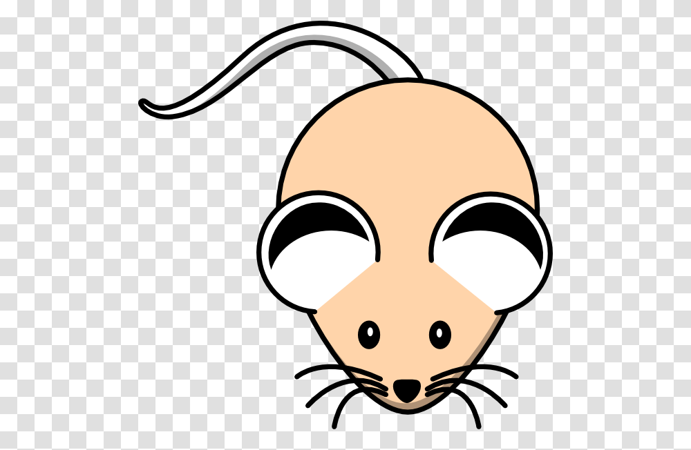Cream Mouse Black Ears Clip Art, Animal, Mammal, Rodent Transparent Png
