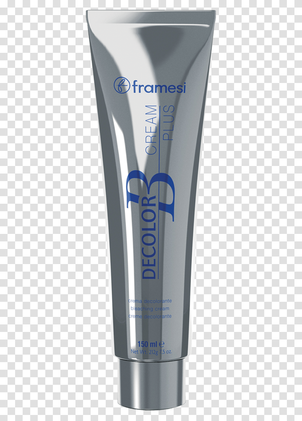 Cream Plus Bleach Decolor B Cream Framesi, Bottle, Trophy, Logo Transparent Png