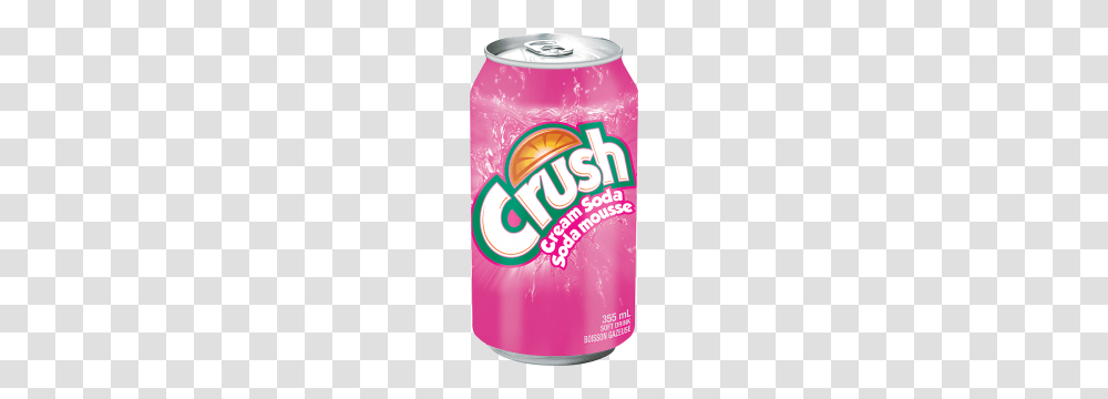 Cream Soda Crush Ace Beverages, Drink, Ketchup, Food, Tin Transparent Png