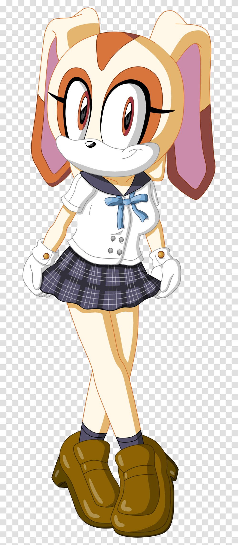 Cream The Rabbit School Uniform, Person, Human, Sailor Suit, Costume Transparent Png