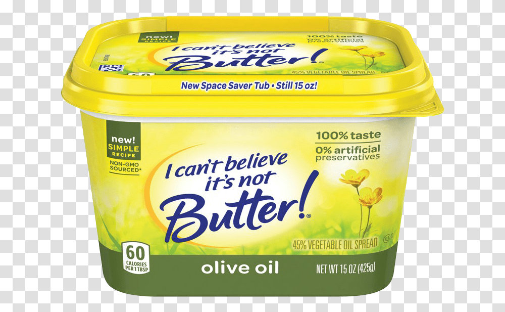 Creamy Butter Free Images Cant Believe Its Not Butter Olive Oil, Food, Mayonnaise Transparent Png