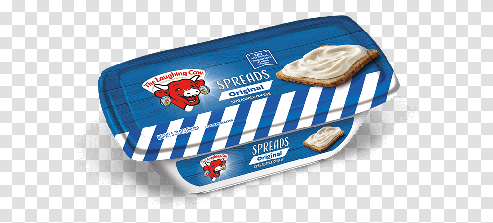 Creamy Original Laughing Cow White Cheddar Spread, Dessert, Food, Creme, Whipped Cream Transparent Png