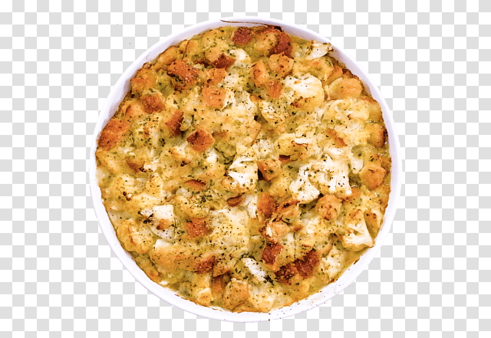 Creamy Vegan Cauliflower Stuffing Pizza, Food, Plant, Vegetable, Dish Transparent Png