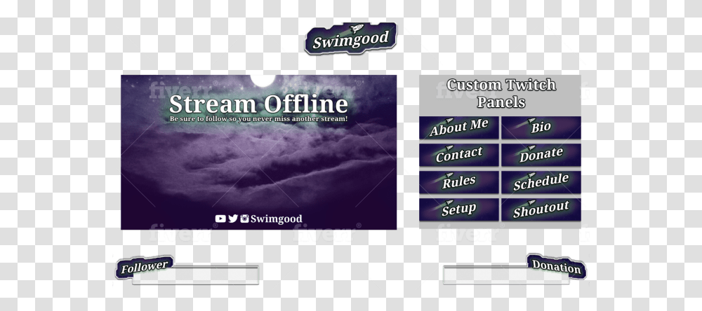 Create A Custom Twitch Overlay Screenshot, Text, Nature, Outdoors, Advertisement Transparent Png