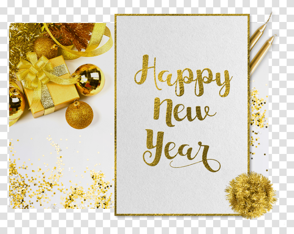 Create A Gold Foil Text Effect Free Adobe Photoshop Calligraphy, Envelope, Mail, Greeting Card, Diwali Transparent Png
