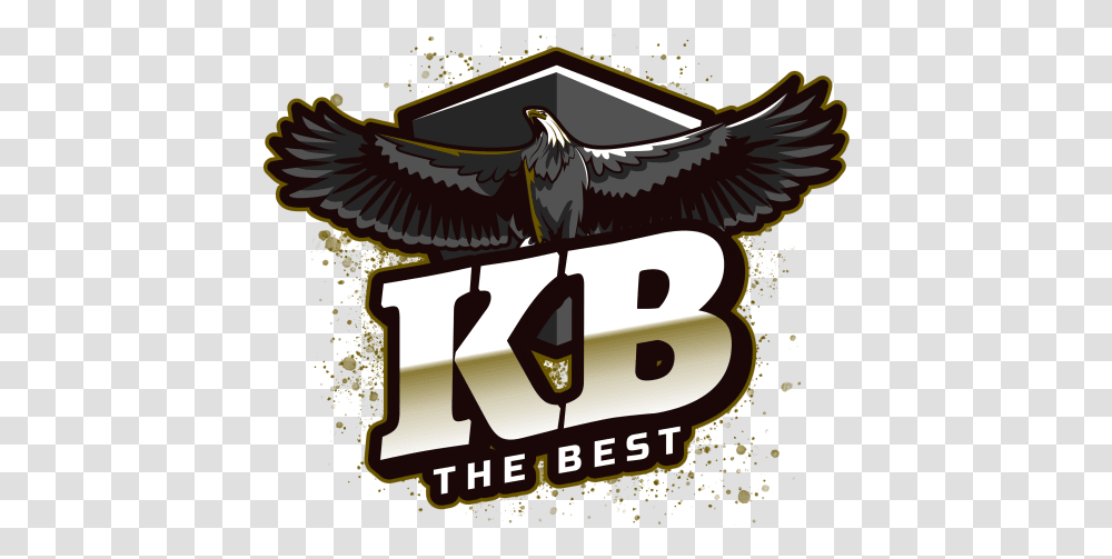 Create A Good Gaming Logo Design Kb Gaming Logo Design, Eagle, Bird, Animal, Vulture Transparent Png