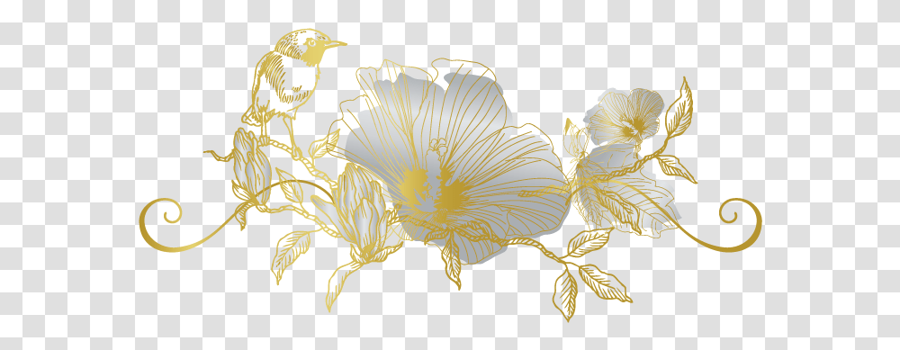 Create A Logo Free Vintage Flower Logo Template Japanese Honeysuckle, Plant, Blossom, Floral Design, Pattern Transparent Png