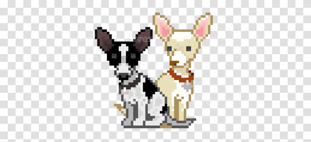 Create A Pixel Art Chihuahua, Text, Crowd Transparent Png