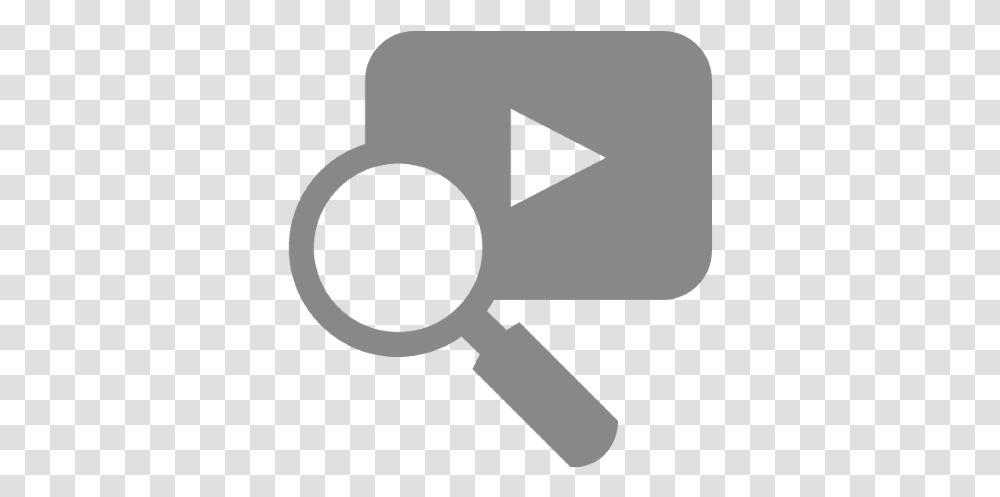 Create A Video Website Curate Videos From Youtube Facebook Youtube Search Logo, Magnifying, Cross, Symbol, Blow Dryer Transparent Png