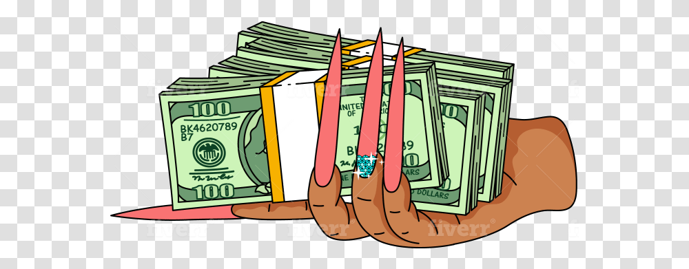 Create An Awesome Cartoon Logo Design Cash, Money Transparent Png