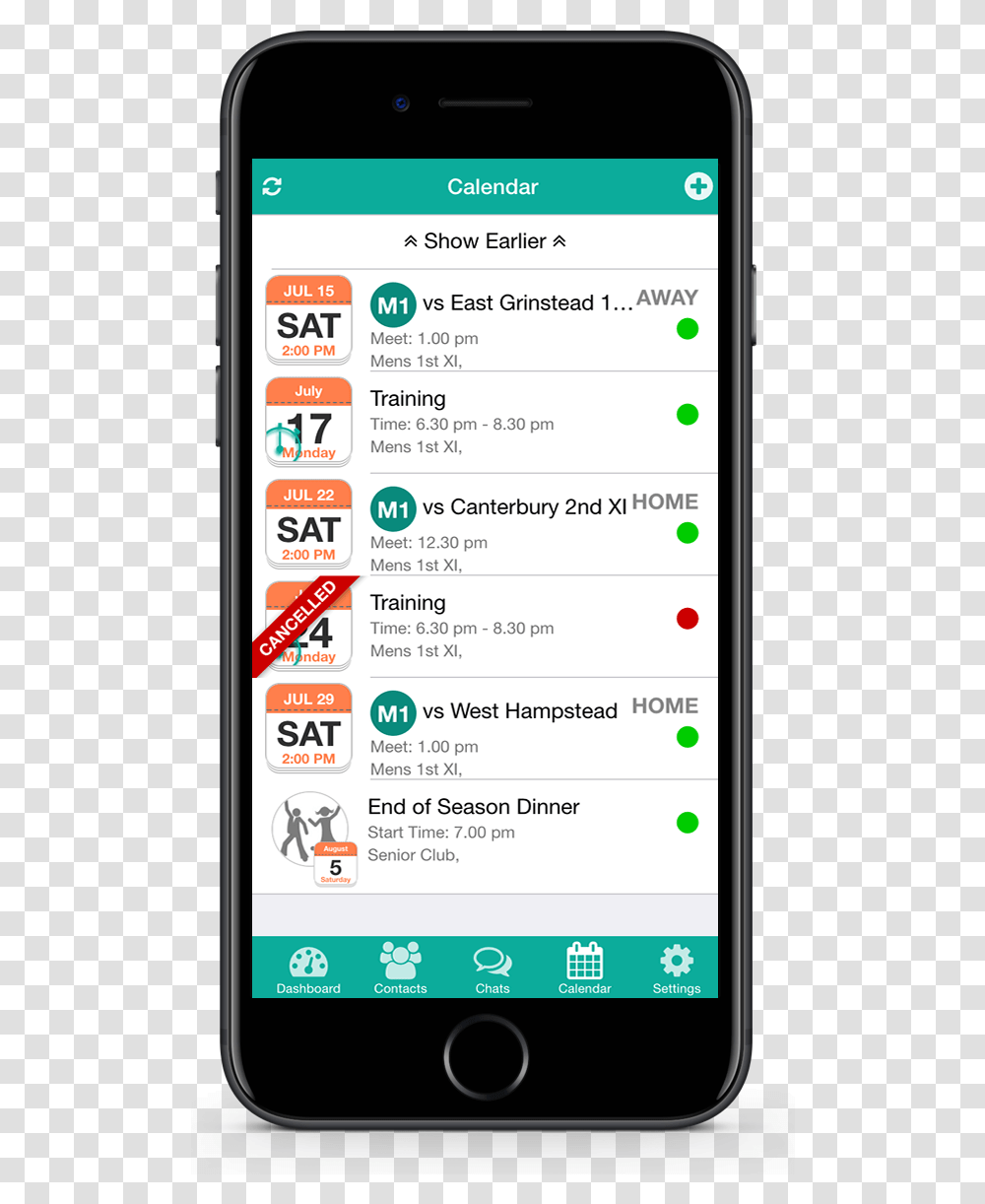 Create Fixtures In App For Team Management Phone With Bottom Button, Mobile Phone, Electronics, Cell Phone, Iphone Transparent Png