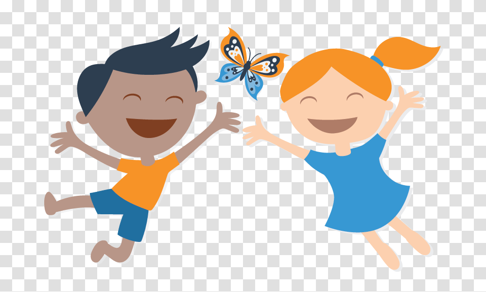 Create Happy Children Logo Design, Person, Plant, People Transparent Png