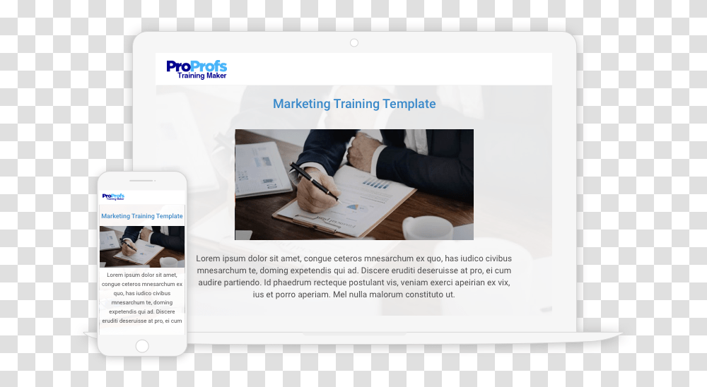 Create Marketing Training Programs With Templates Purpose Associated With Using Template, Person, Flyer, Poster Transparent Png