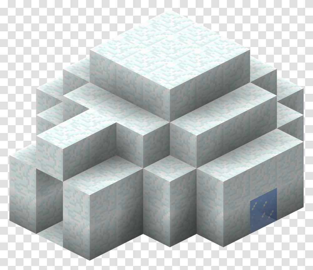 Create Minecraft Igloo, Concrete, Aluminium, Box, Gray Transparent Png