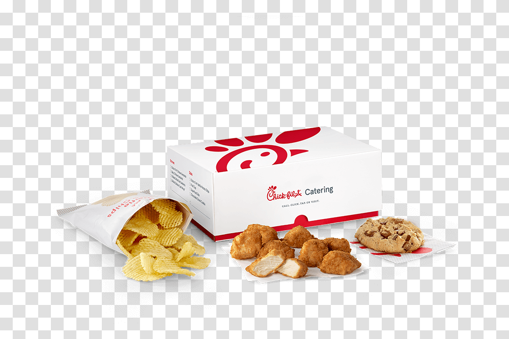 Create New Customer Account Chick Fil A, Nuggets, Fried Chicken, Food, Box Transparent Png