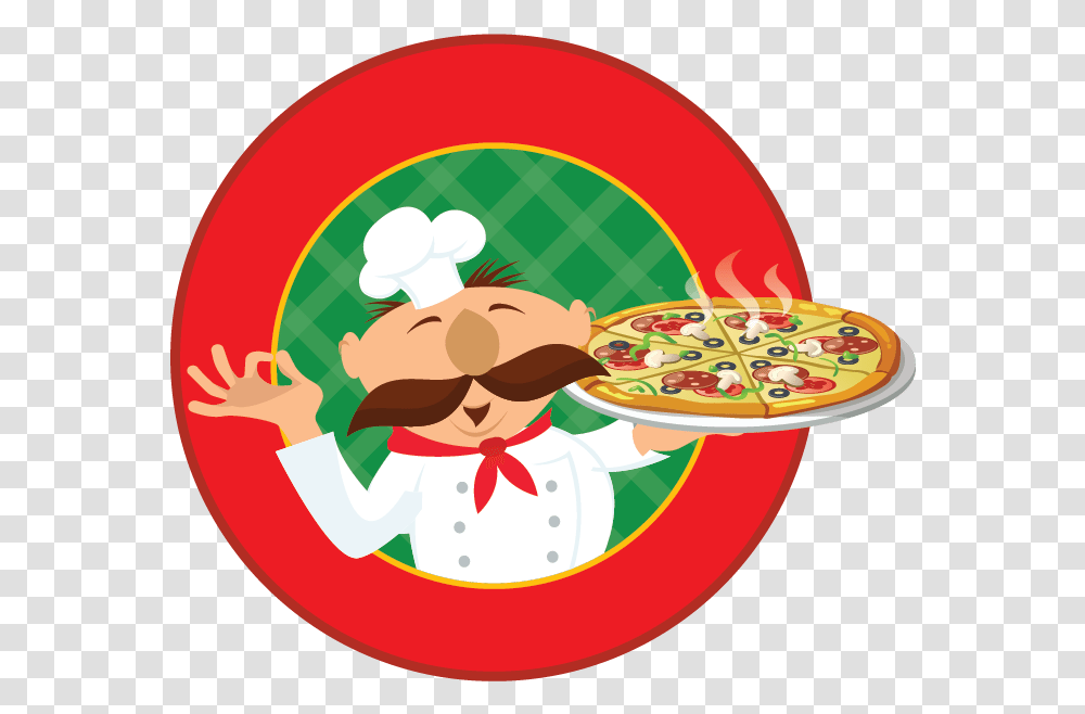 Create Online Italian Pizza Logo Design Cartoon, Bowl, Meal, Food, Dish Transparent Png