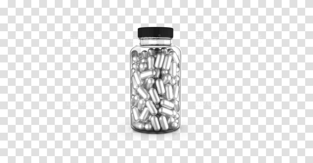 Create Realistic 3d Supplement Bottle Mockup For Amazon Glass Bottle, Medication, Pill, Capsule Transparent Png