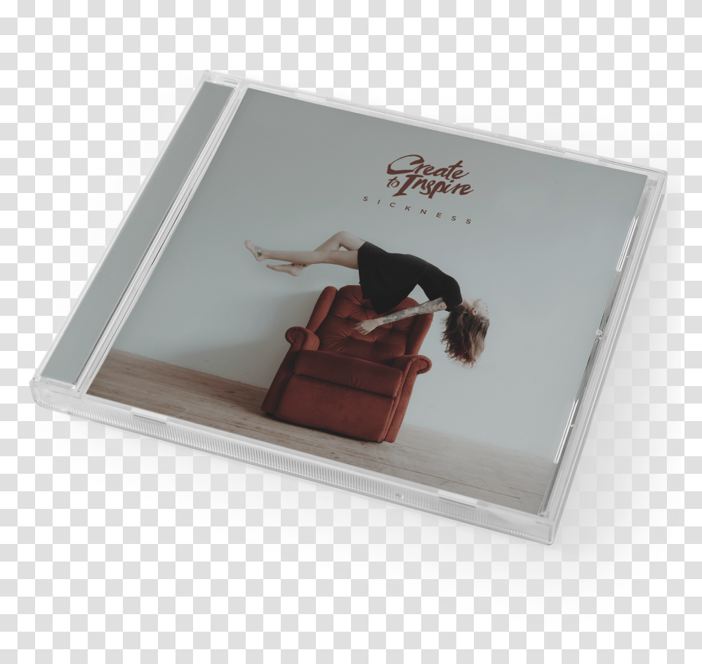 Create To Inspire Cd Jewel Album, Person, Box, Book Transparent Png
