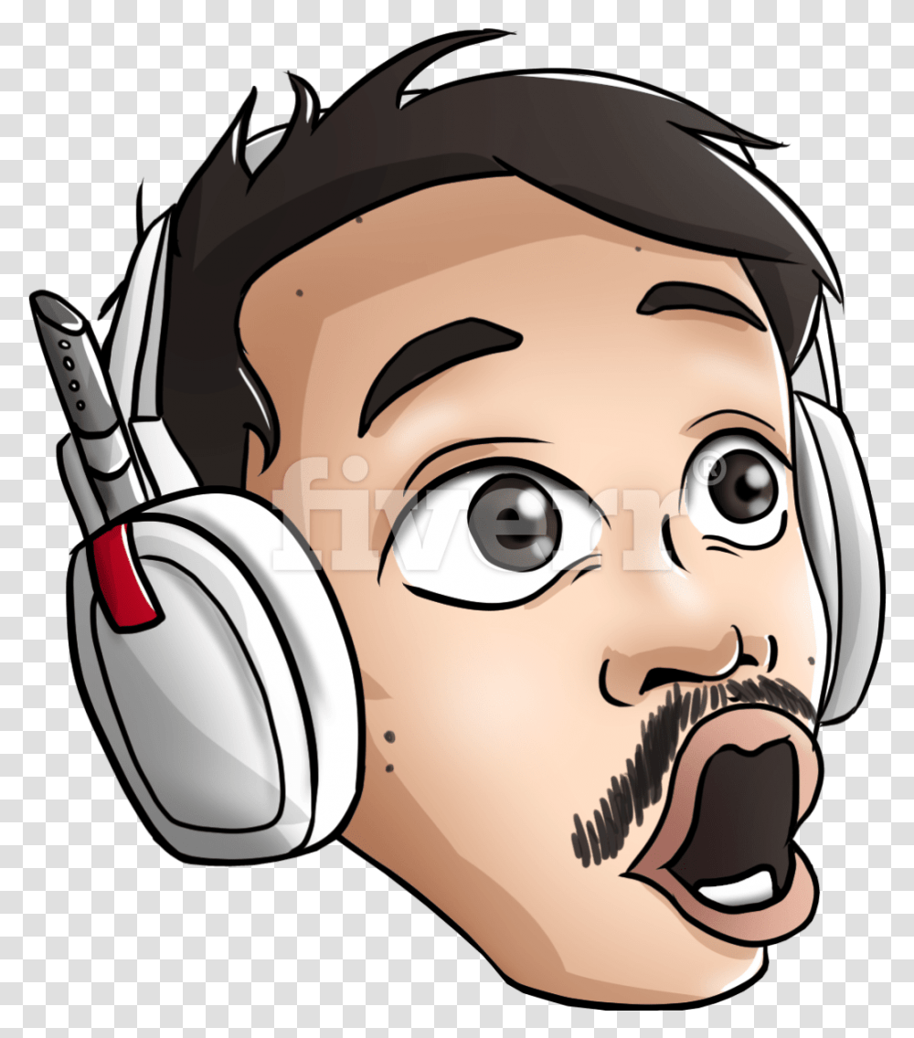 Create Twitch Emotes For Sub Static Youtube Emojis Sub Emotes For Twitch, Helmet, Clothing, Apparel, Headphones Transparent Png