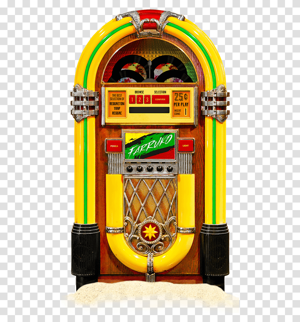 Create Your Inolvidable Playlist Juke Box, Slot, Gambling, Game, Gas Pump Transparent Png