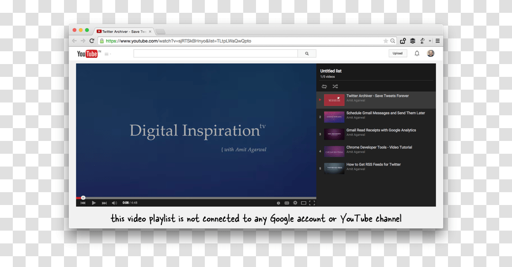 Create Youtube Playlists Youtube Playlist, Electronics, Screen, File Transparent Png