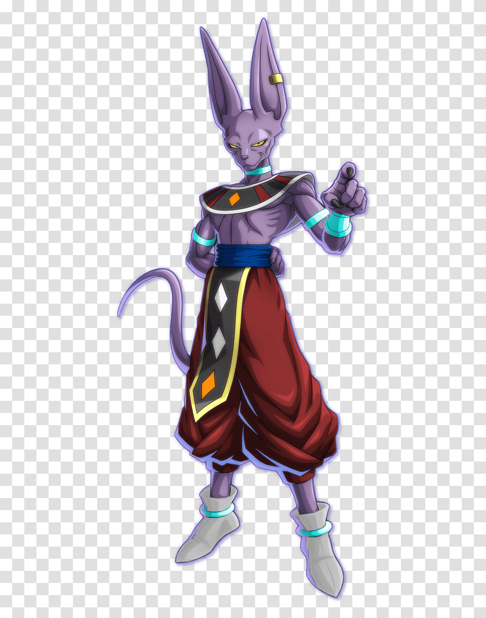 Created Renders For Every Single Recolor That Has Been Beerus Dragon Ball Fighterz, Graphics, Art, Toy, Clothing Transparent Png