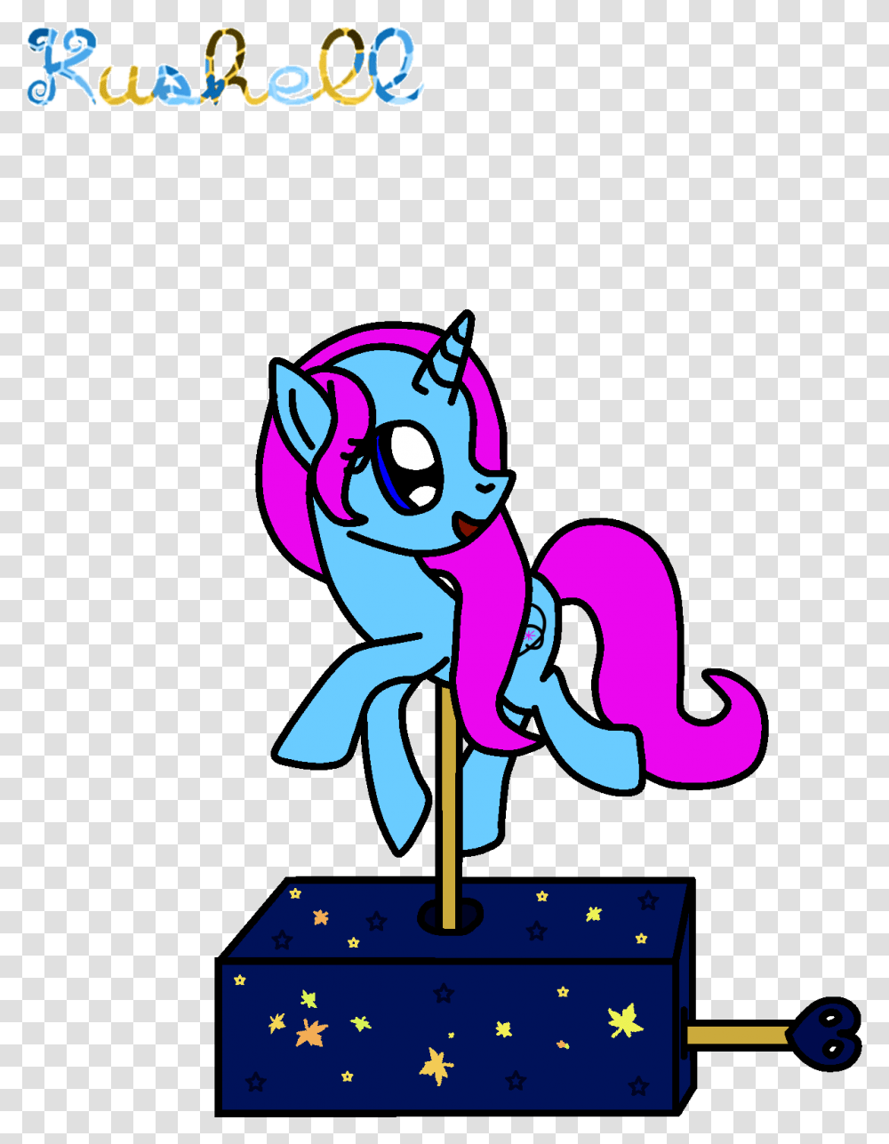 Created Ych Number Pony A Pixel By Music Box Gif, Poster, Advertisement Transparent Png
