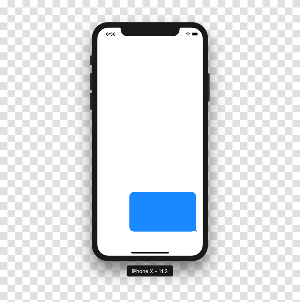 Creating A Chat Bubble Which Looks Like A Chat Bubble In Imessage, Phone, Electronics, Mobile Phone, Cell Phone Transparent Png