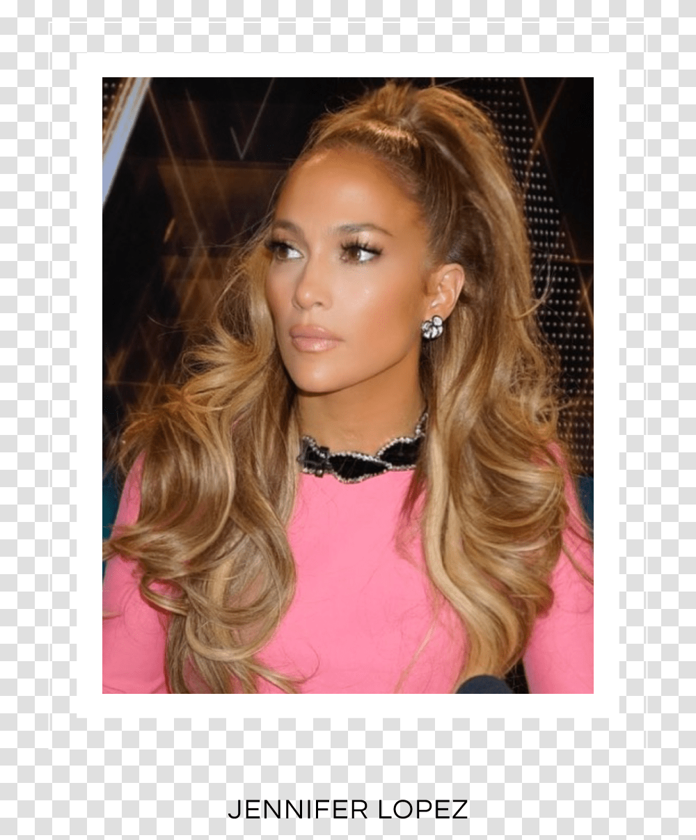 Creating Glamorous Looks Should Be Perfectly Fitted Jlo Half Up Hair, Face, Person, Blonde, Woman Transparent Png