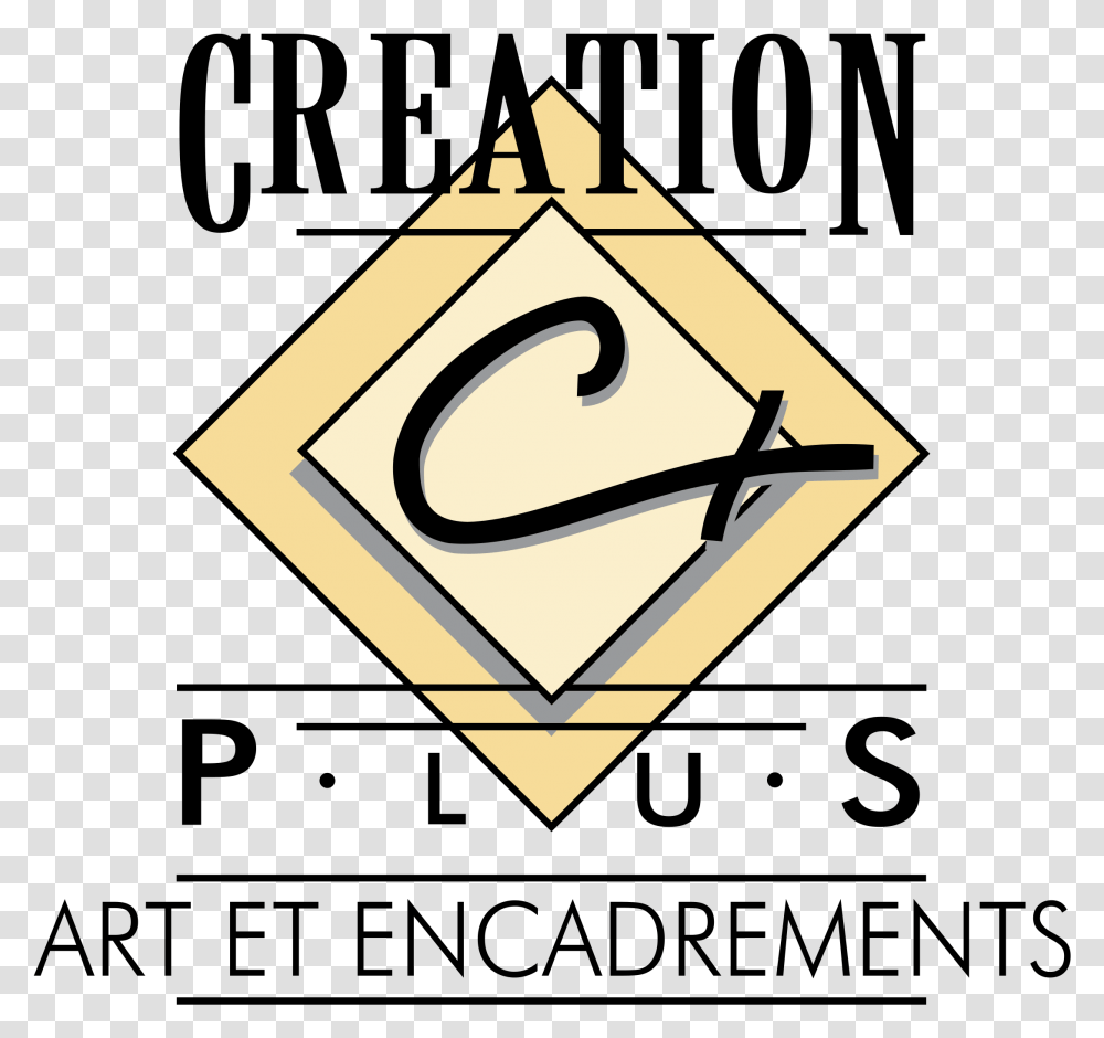 Creation Plus Logo Triangle, Sign, Road Sign Transparent Png