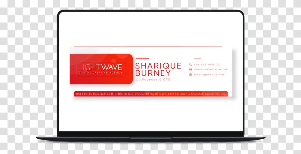 Creative Agency Email Signature, Business Card, Paper, Electronics Transparent Png