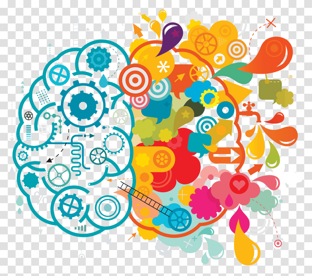 Creative Brain Cerebro Creativo Y Ludico, Floral Design, Pattern Transparent Png