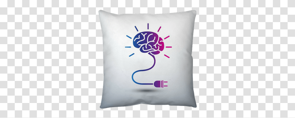 Creative Brain Idea Concept With Light Decorative, Pillow, Cushion, Poster, Advertisement Transparent Png