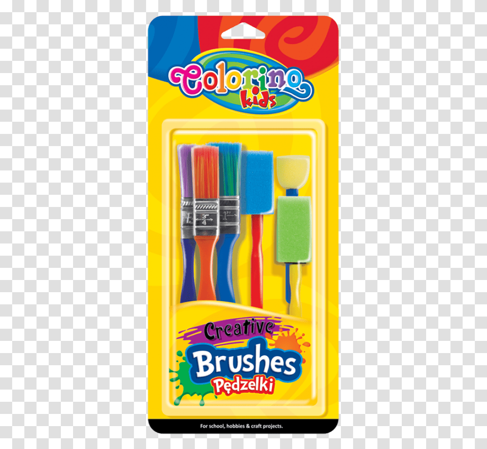 Creative Brushes 6 Pcs Ecsetek Gyerekeknek, Tool, Toothbrush Transparent Png
