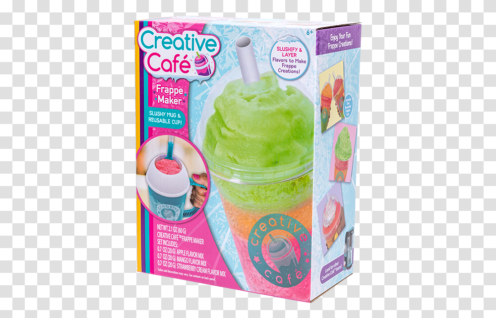 Creative Cafe Frappe Maker, Ice Cream, Dessert, Food, Creme Transparent Png