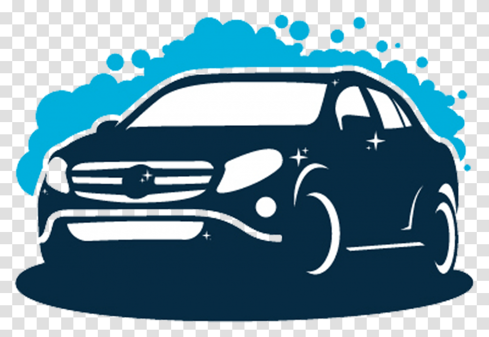 Creative Car Wash Logo, Vehicle, Transportation, Automobile, Sedan Transparent Png