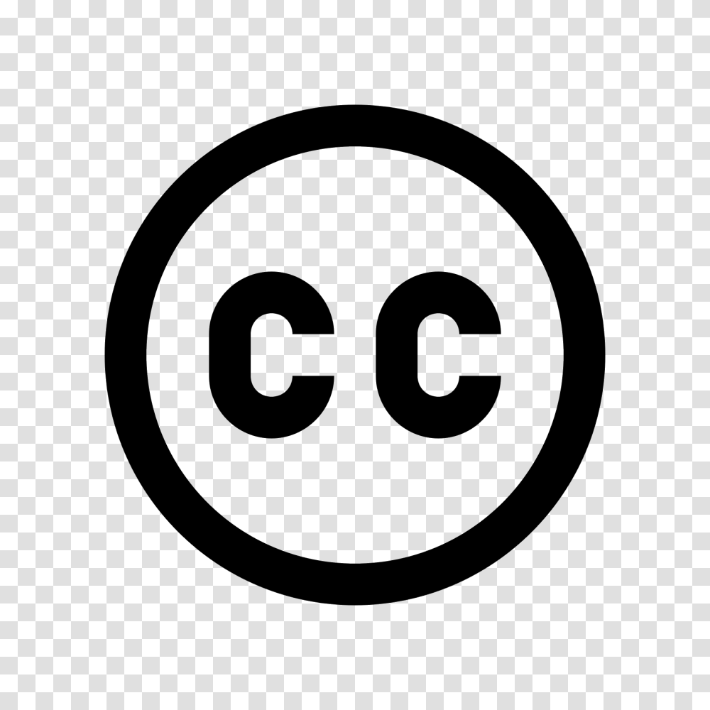 Creative Commons Icon, Gray, World Of Warcraft Transparent Png