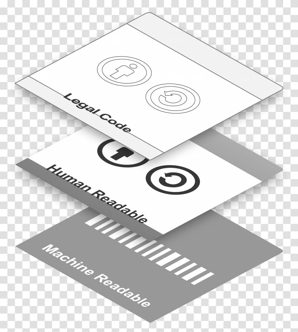 Creative Commons Licenses Layers, Paper, Business Card Transparent Png