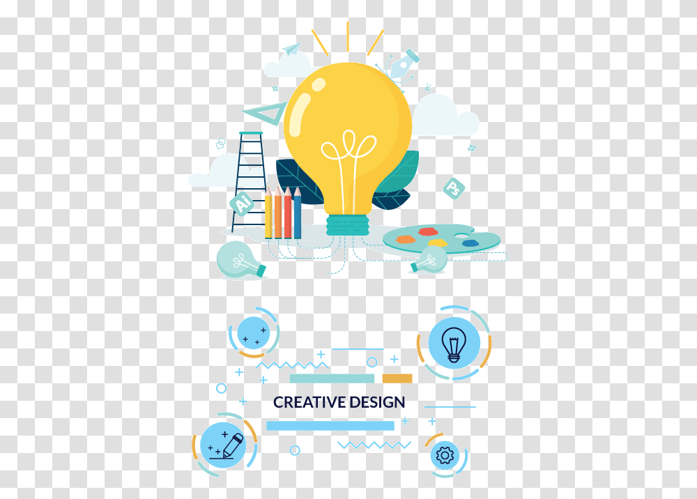 Creative Design Creatividad Y Generacion De Ideas, Light, Lightbulb, Lab Transparent Png