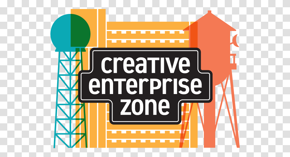 Creative Enterprise Zone Logo Graphic Design, Urban, Building, City Transparent Png