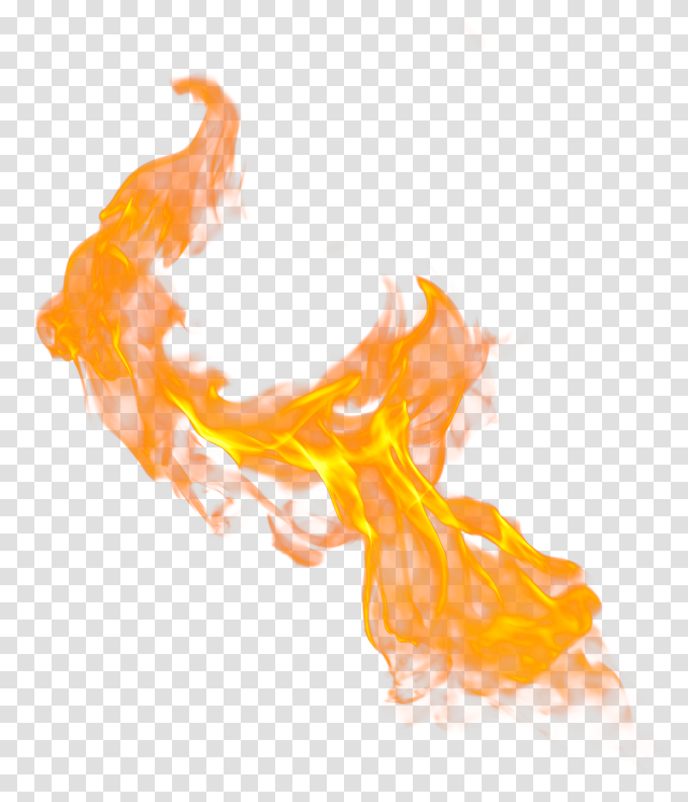 Creative Flame Cool Fire Flame, Bonfire Transparent Png