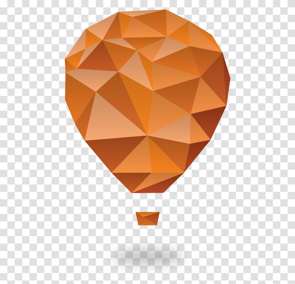 Creative Icon Triangle, Hot Air Balloon, Aircraft, Vehicle, Transportation Transparent Png