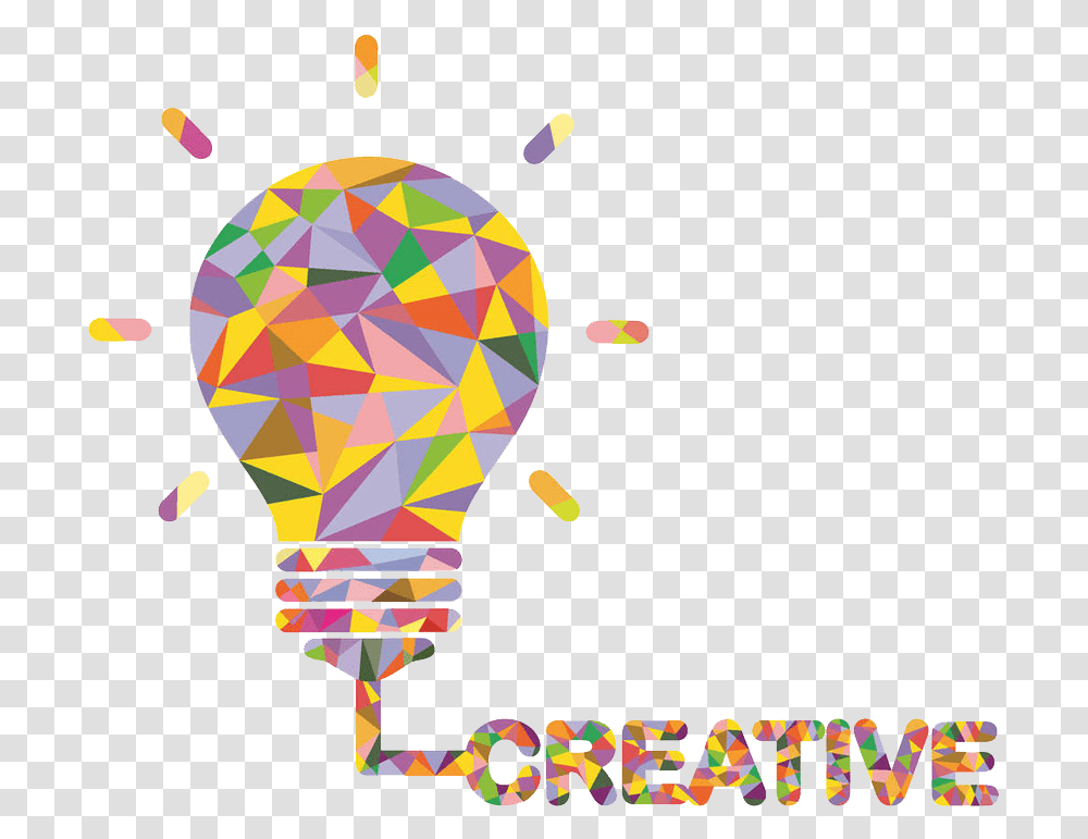 Creative Lightbulb Download, Balloon, Vehicle, Transportation, Aircraft Transparent Png