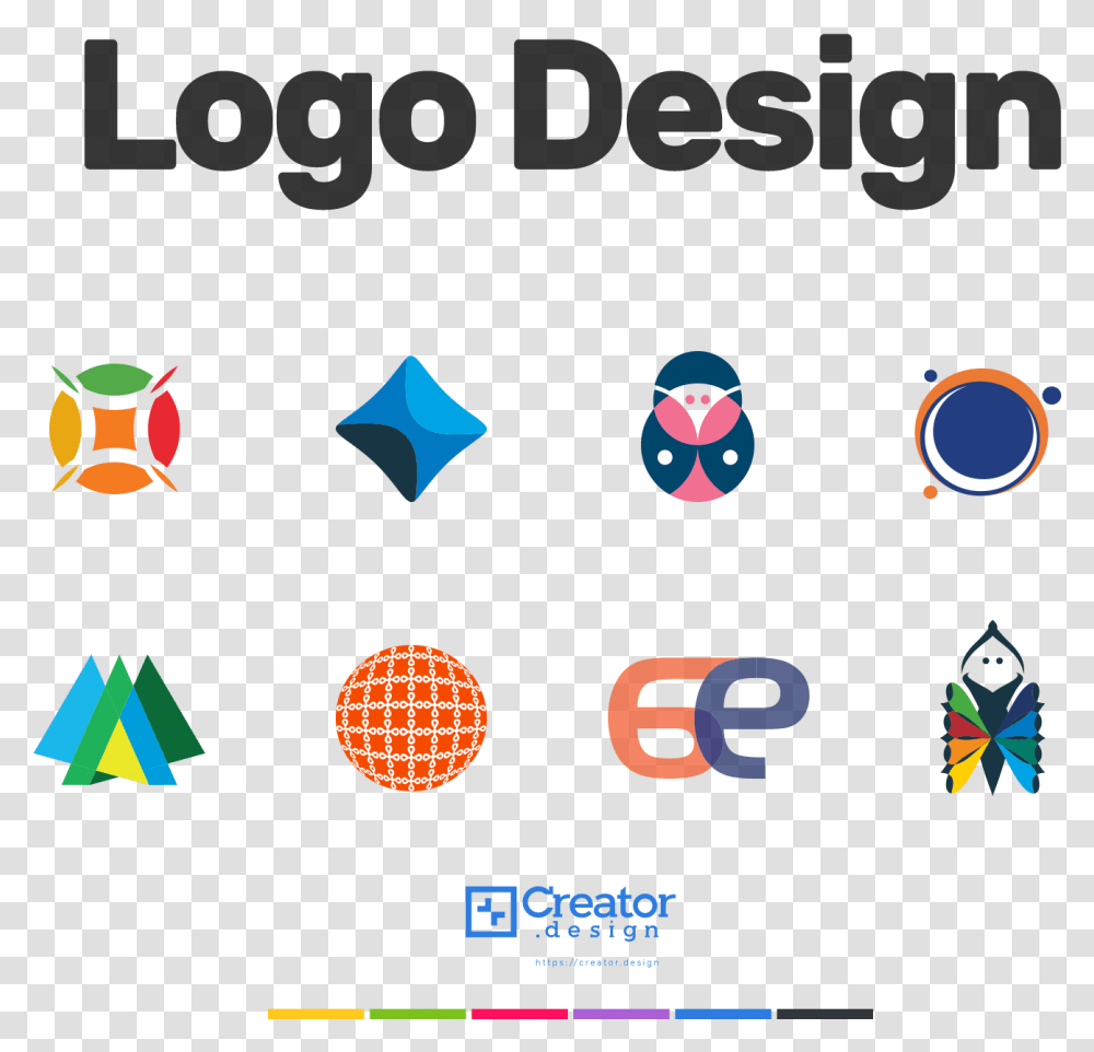 Creative Logo Designs Ideas Gv Logo Design Ideas, Number, Pac Man Transparent Png