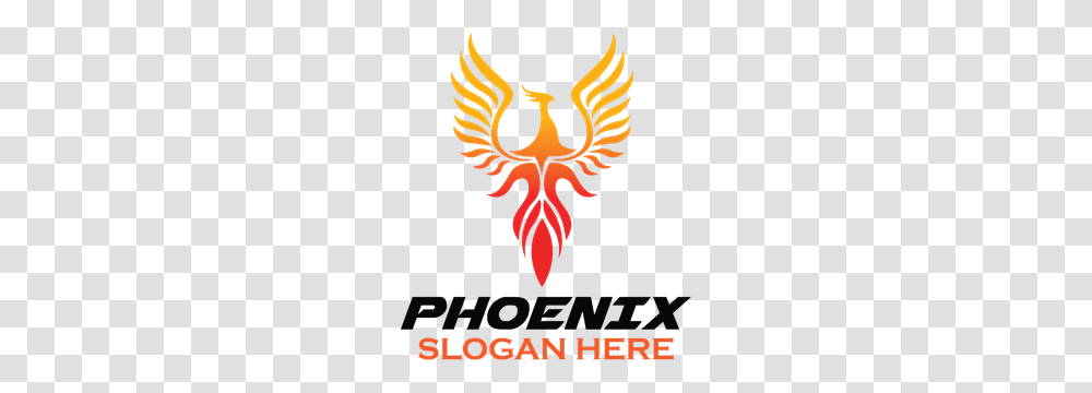 Creative Phoenix Logo Vector, Emblem, Poster, Advertisement Transparent Png