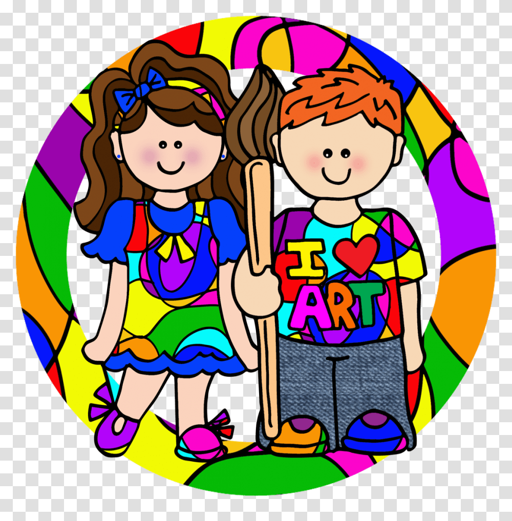 Creative Playground Picasso Kids New Clip Art, Person, Human, People, Girl Transparent Png