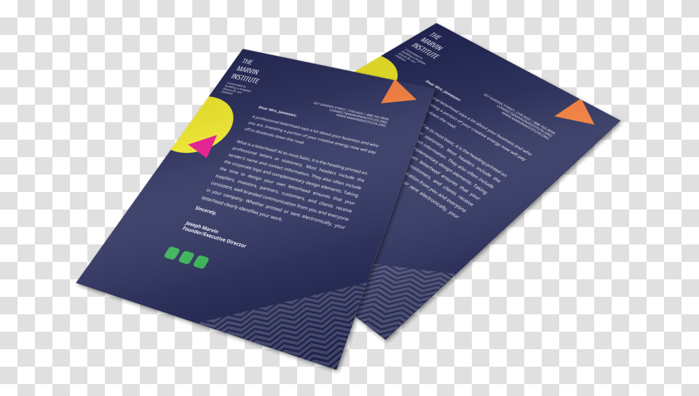 Creative Shape Letterhead Template Preview Brochure, Flyer, Poster, Paper, Advertisement Transparent Png